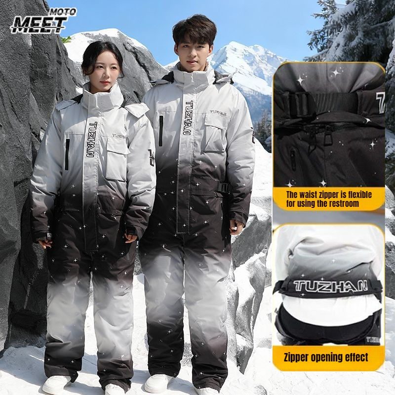 Cycling Gear Winter - Winter Skiing Clothes Waterproof Warm Cycling
