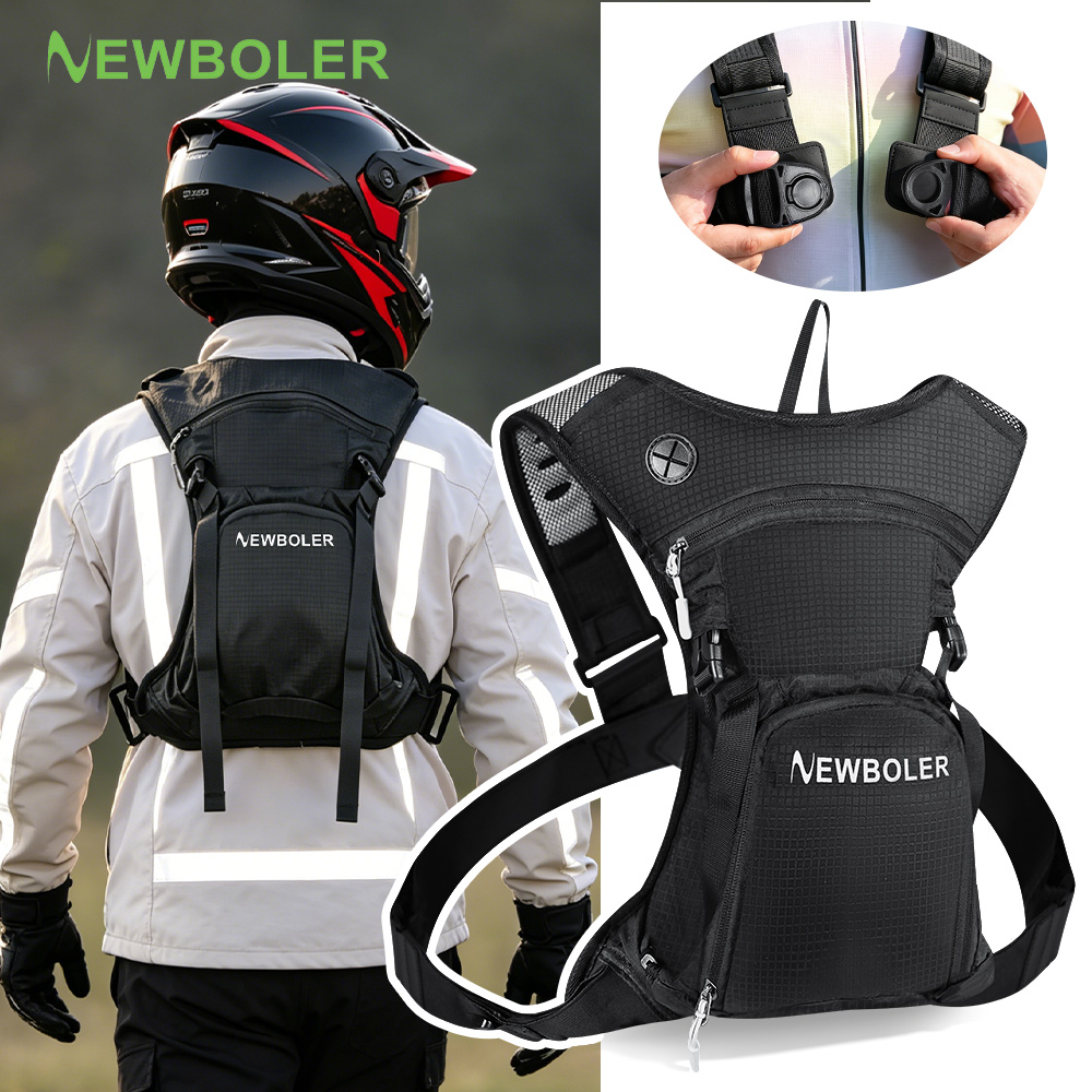 Cycling Gear Organizer - NEWBOLER 8L Motorcycle Cycling Hydration Pack