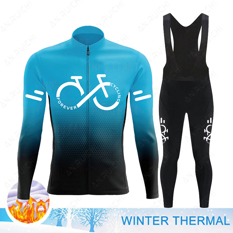 Cycling Gear Winter - 2023 Winter Thermal Fleece Cycling Jersey