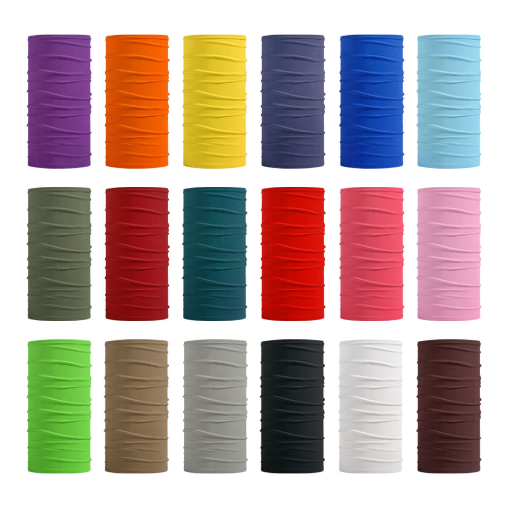 Cycling Gear Man - Seamless Solid Color Bandanas Men Women