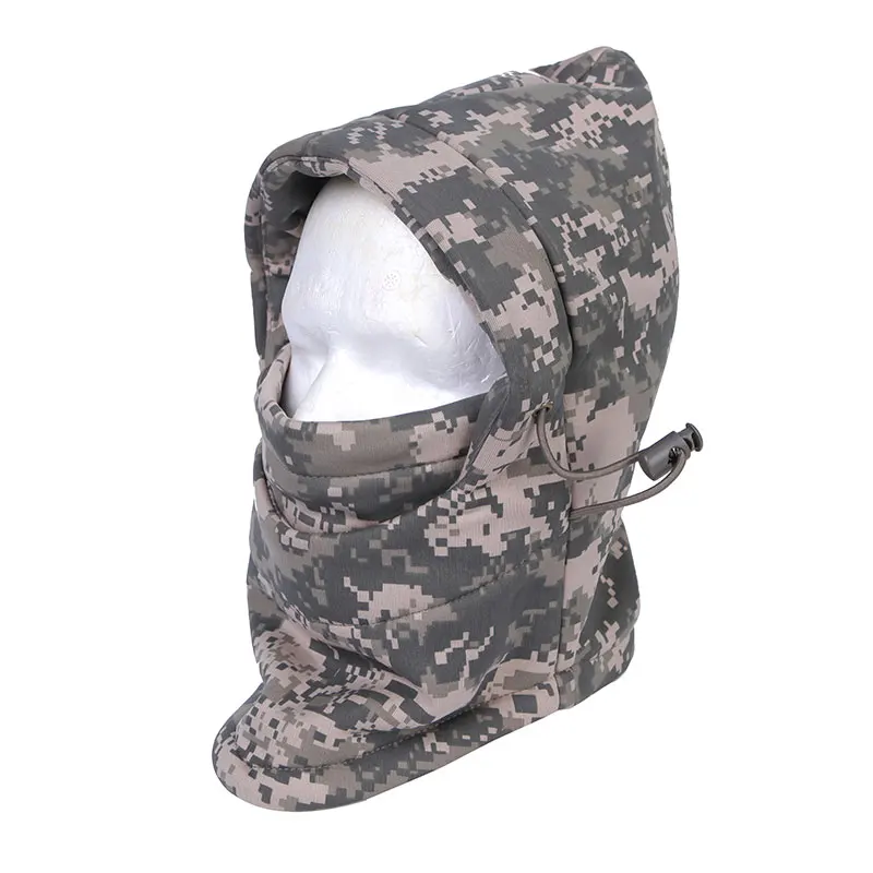 Cycling Gear Winter - Tactical Camouflage Warm Hood Face Neck