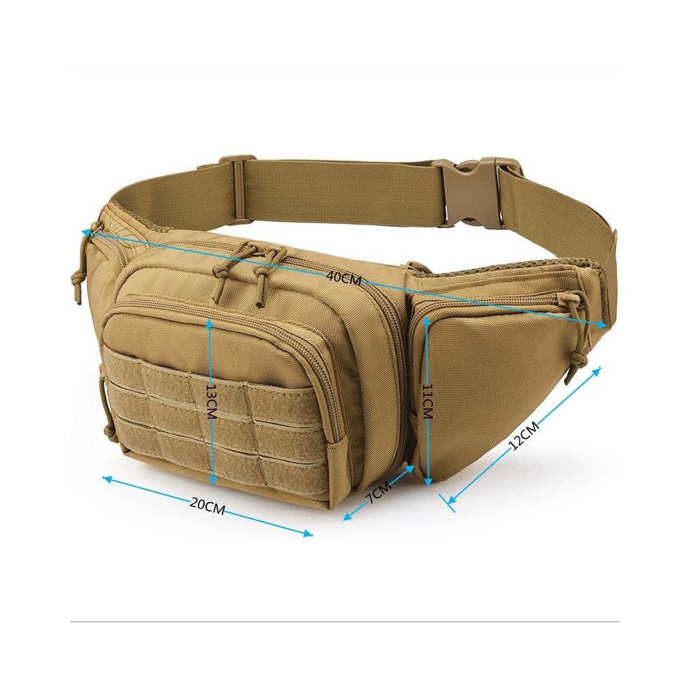 Cycling Gear Man - Tactical Waist Pack Waterproof Hip Bag
