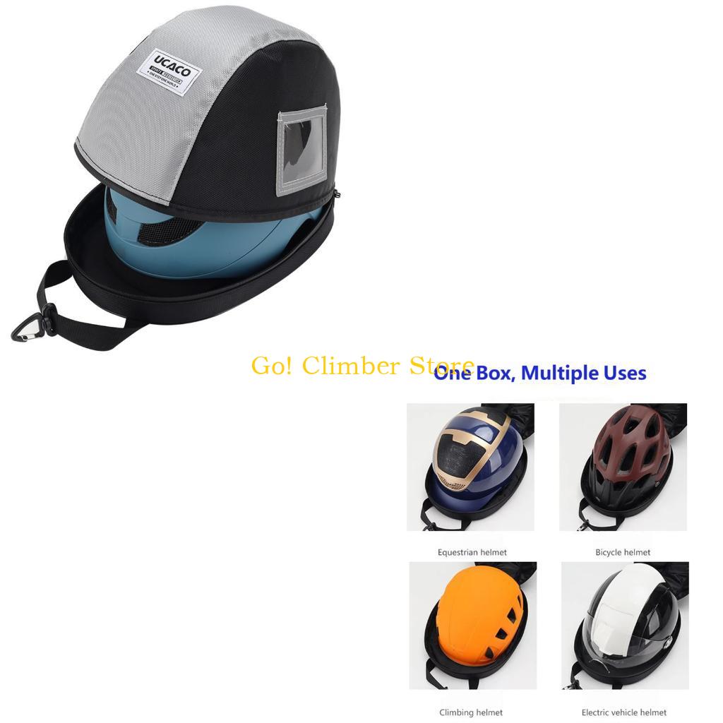 Cycling Gear Padding - Q84C Padded Helmet Carrying Bag for