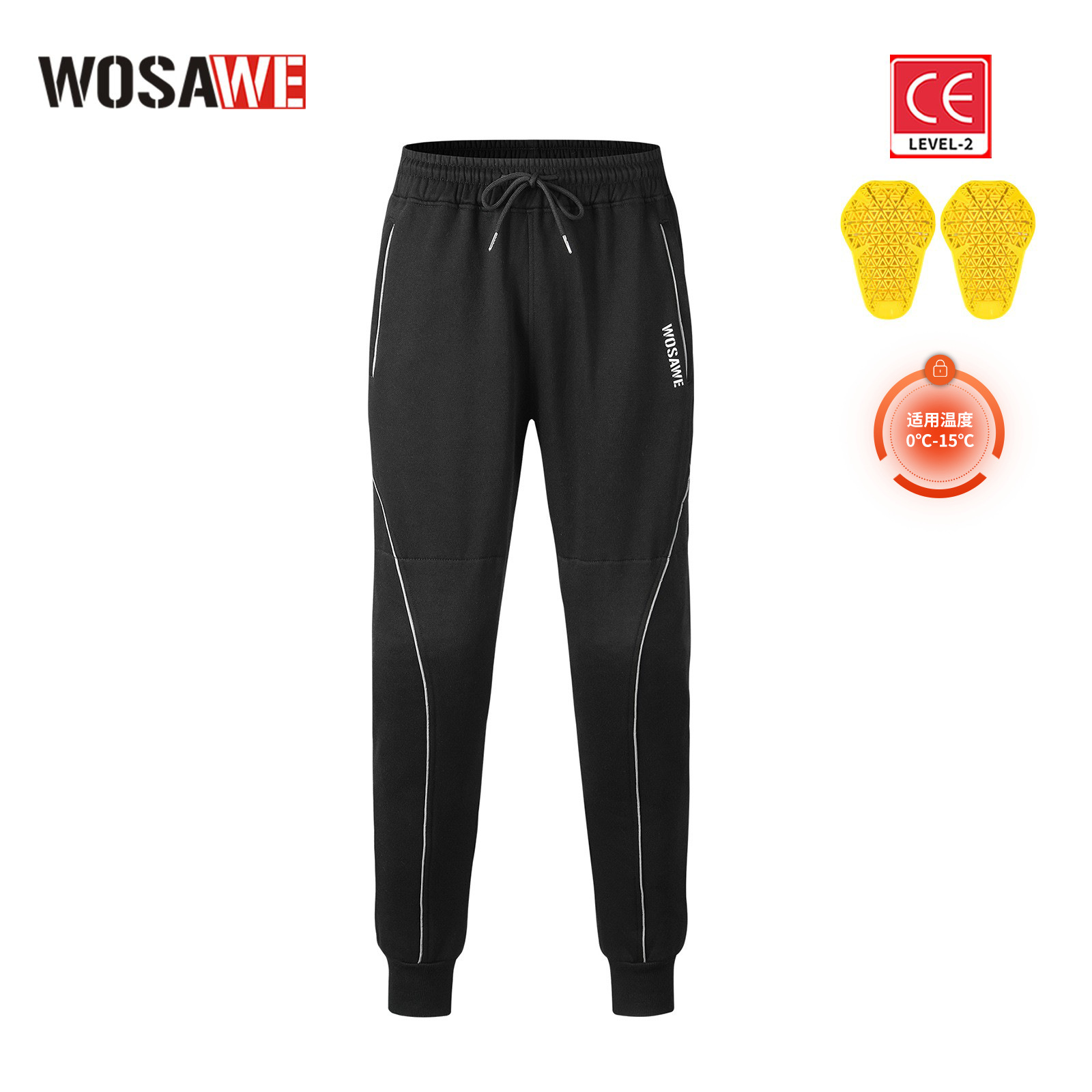 WOSAWE Winter Motorcycle Pants - Cycling Gear Winter ulasan dan harga
