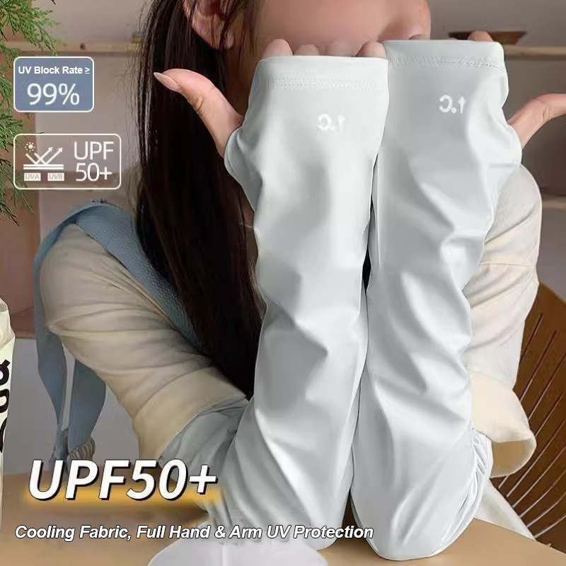 UV Protection Women's Arm Slee - Cycling Arm Warmers ulasan dan harga