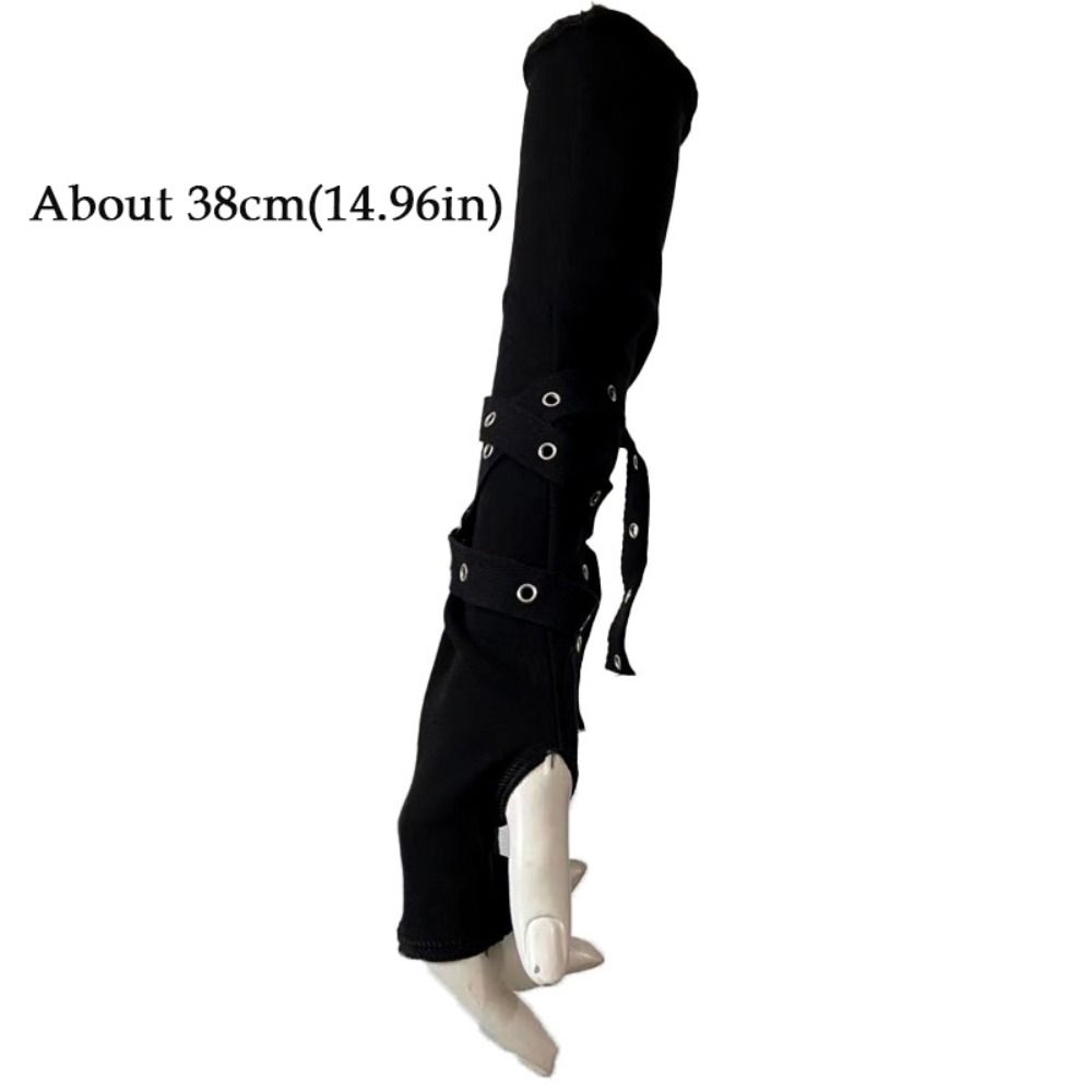 Gothic Style Half-fingered Got - Cycling Arm Warmers ulasan dan harga