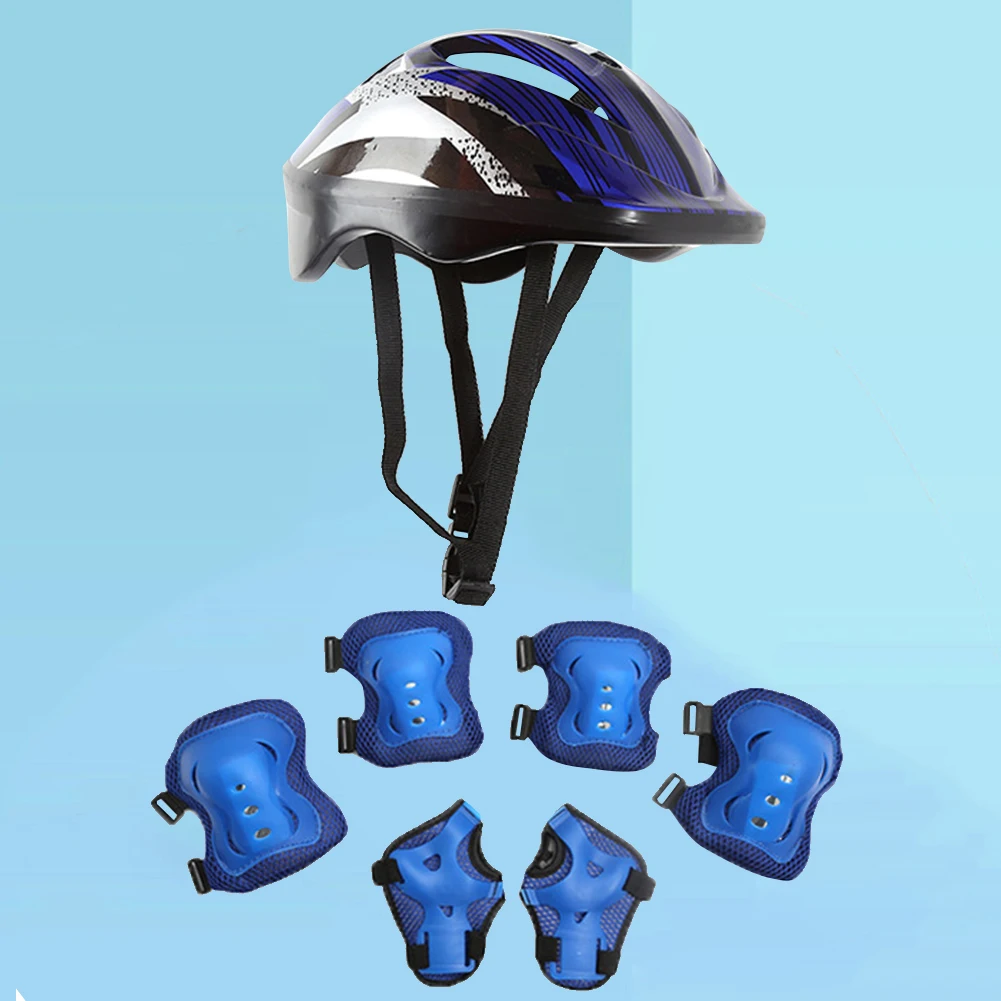 7Pcs Bicycle Sport Protective  - Cycling Safety Gear For Kids ulasan dan harga