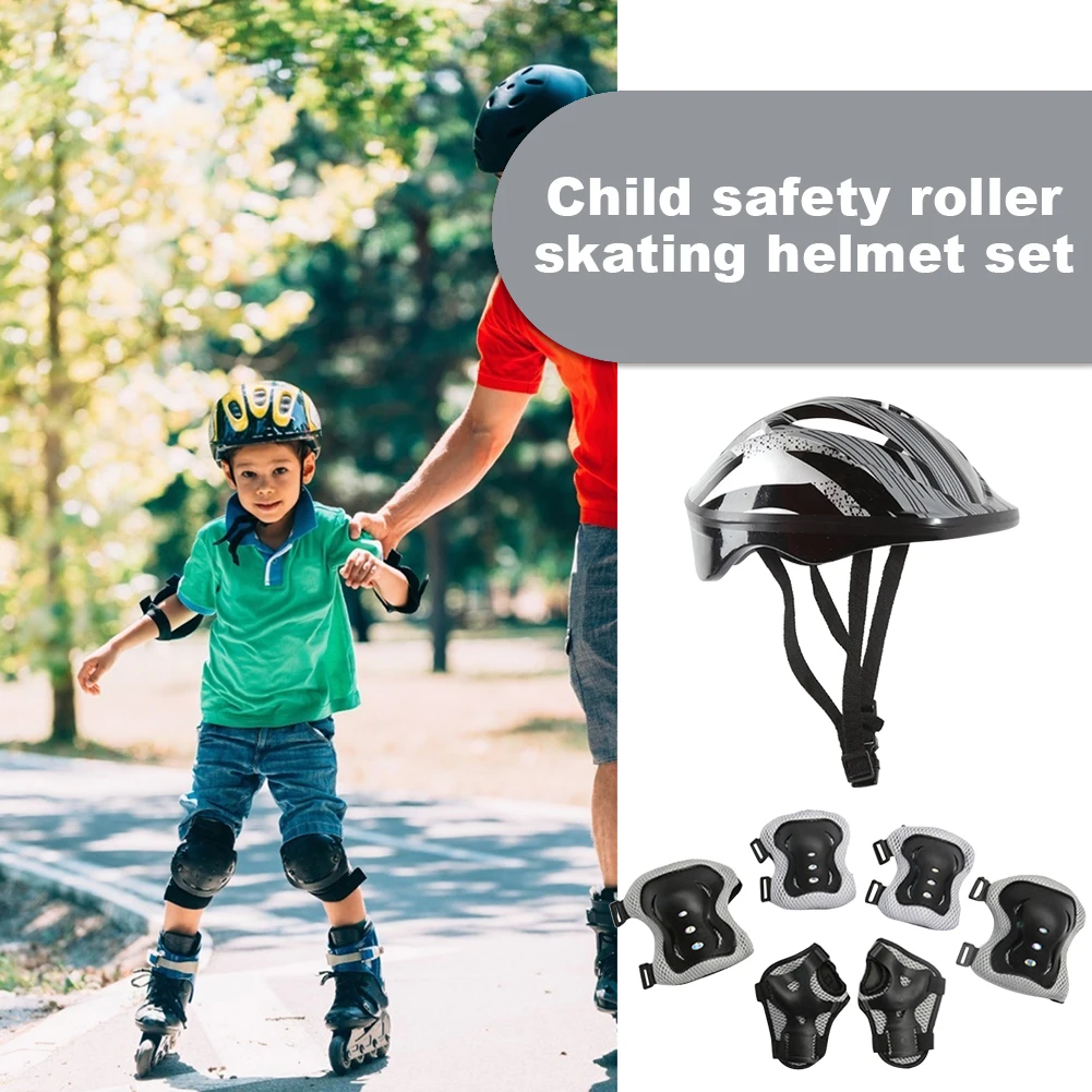 7Pcs Bicycle Sport Protective  - Cycling Safety Gear For Kids ulasan dan harga