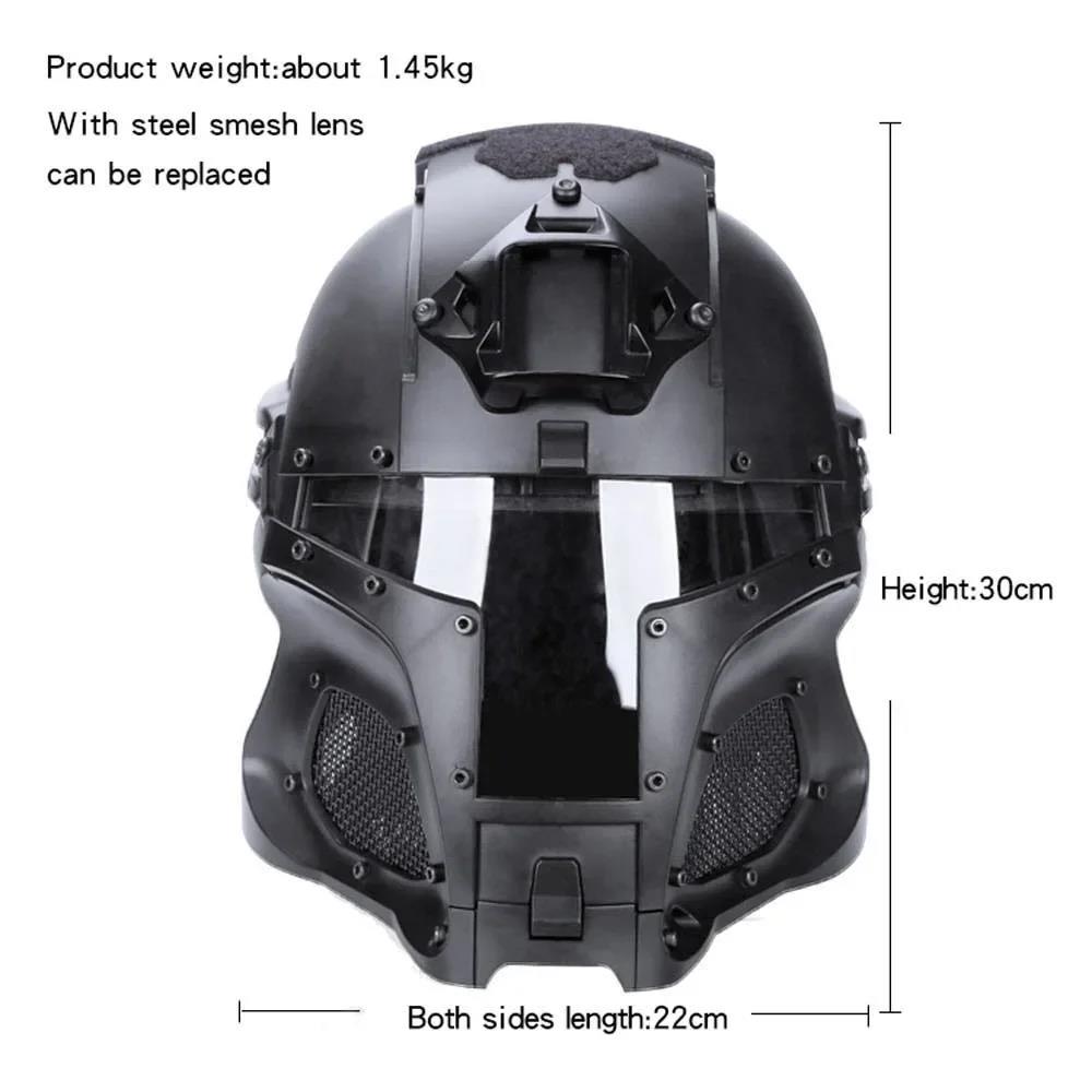 Tactical Helmet Modular Mediev - Cycling Gear Winter ulasan dan harga