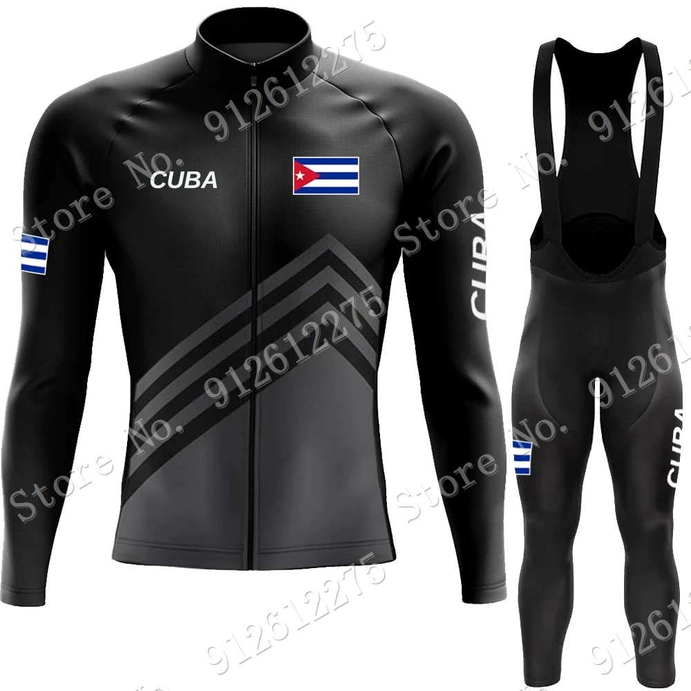 Cuba Cycling Jersey Set Cyclin - Cycling Gear Winter ulasan dan harga