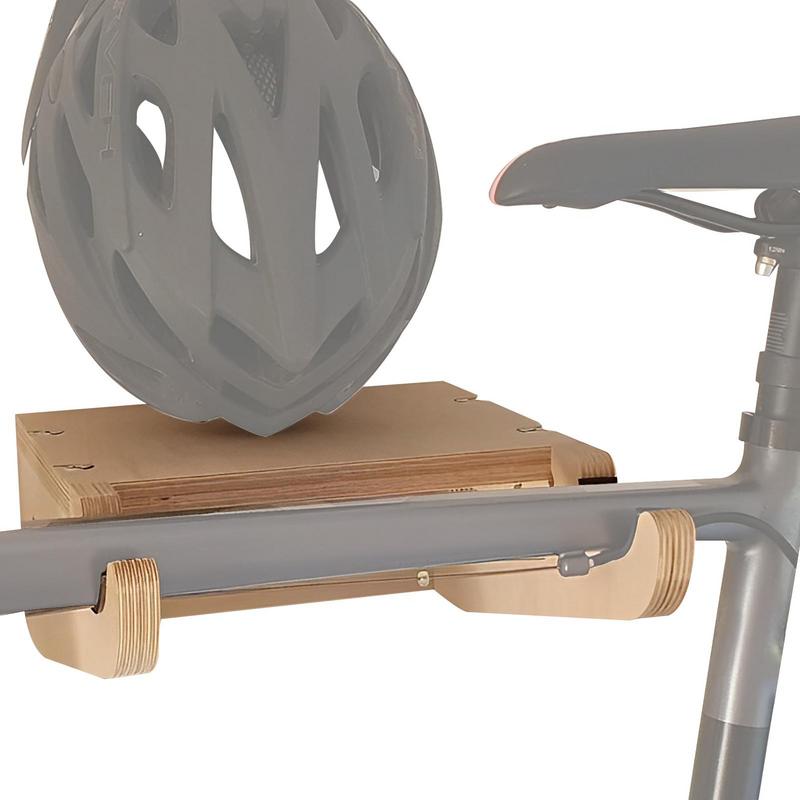 Bike Wall Rack Wooden Bicycle  - Cycling Gear Wall Mount ulasan dan harga