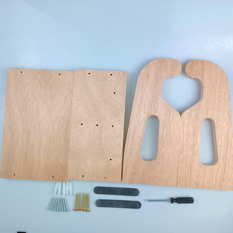 Bike Wall Rack Wooden Bicycle  - Cycling Gear Wall Mount ulasan dan harga
