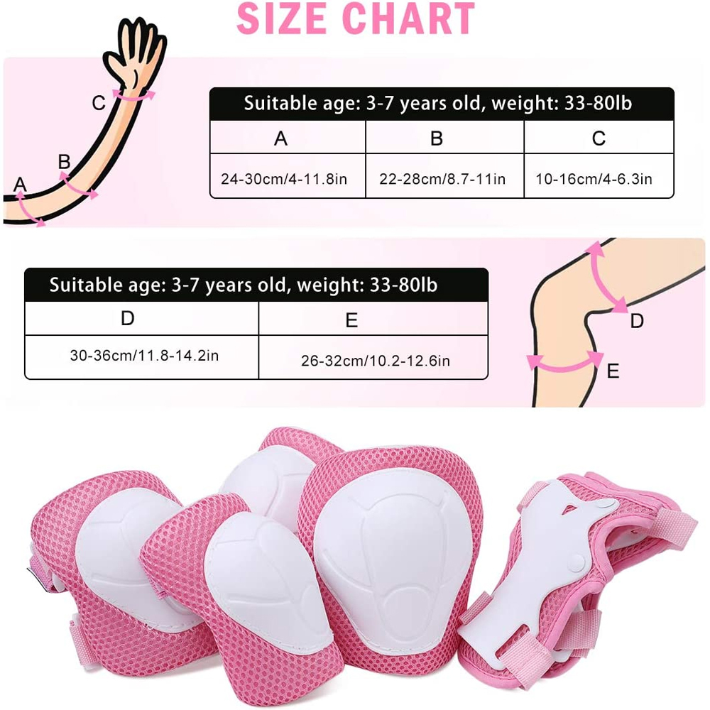Kids Bike Helmet Knee Elbow Wr - Cycling Gear Padding ulasan dan harga