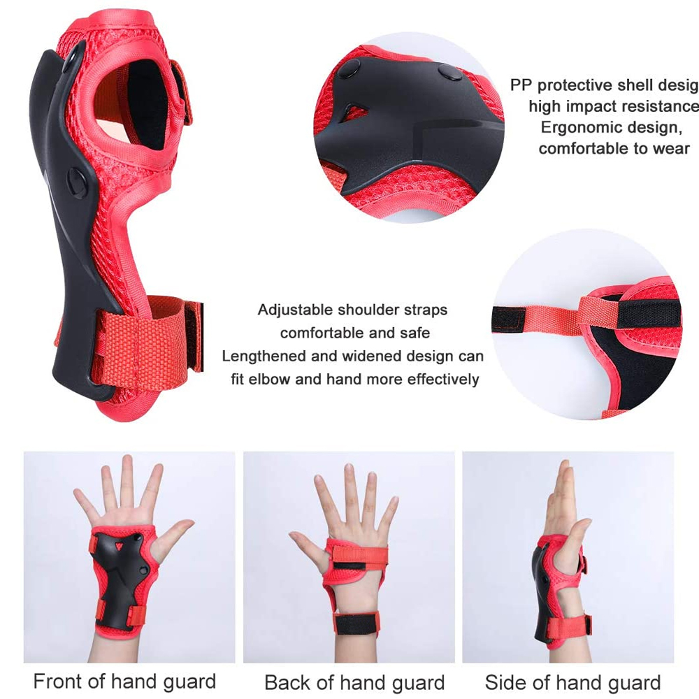 Kids Bike Helmet Knee Elbow Wr - Cycling Gear Padding ulasan dan harga