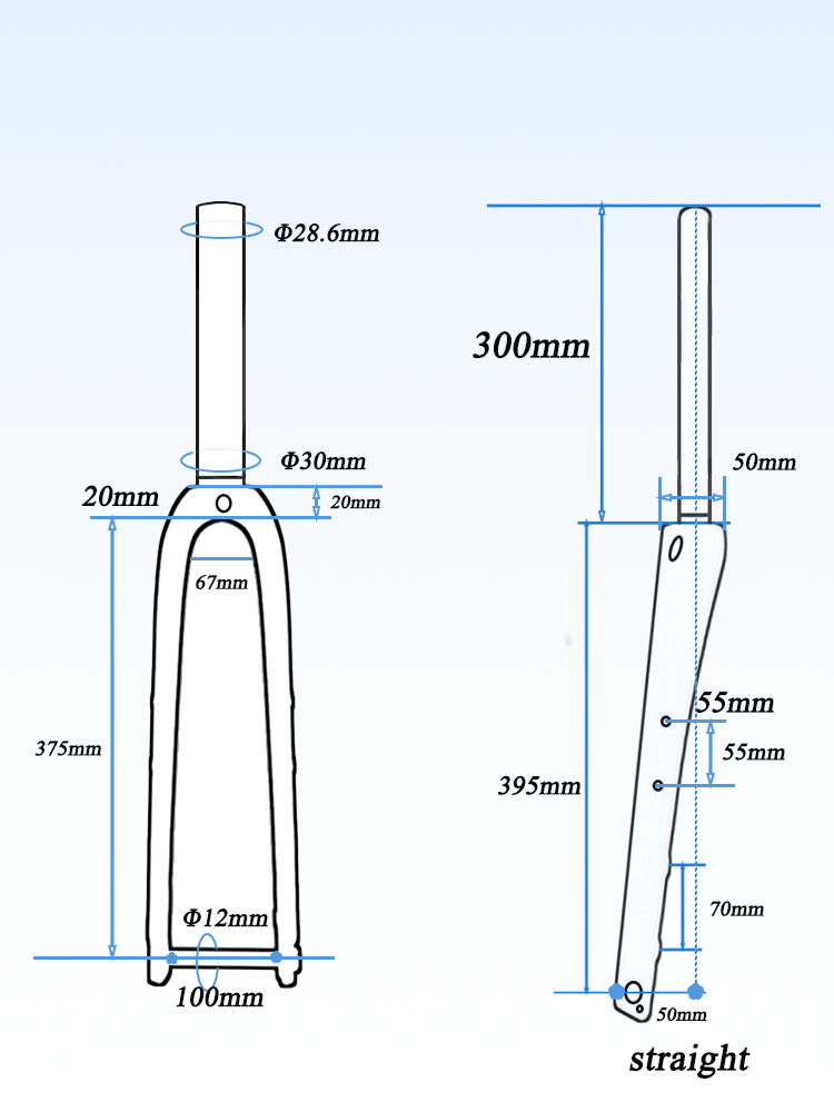 Gravel Bike Fork T1000 Full Ca - Cycling Gear Gravel ulasan dan harga