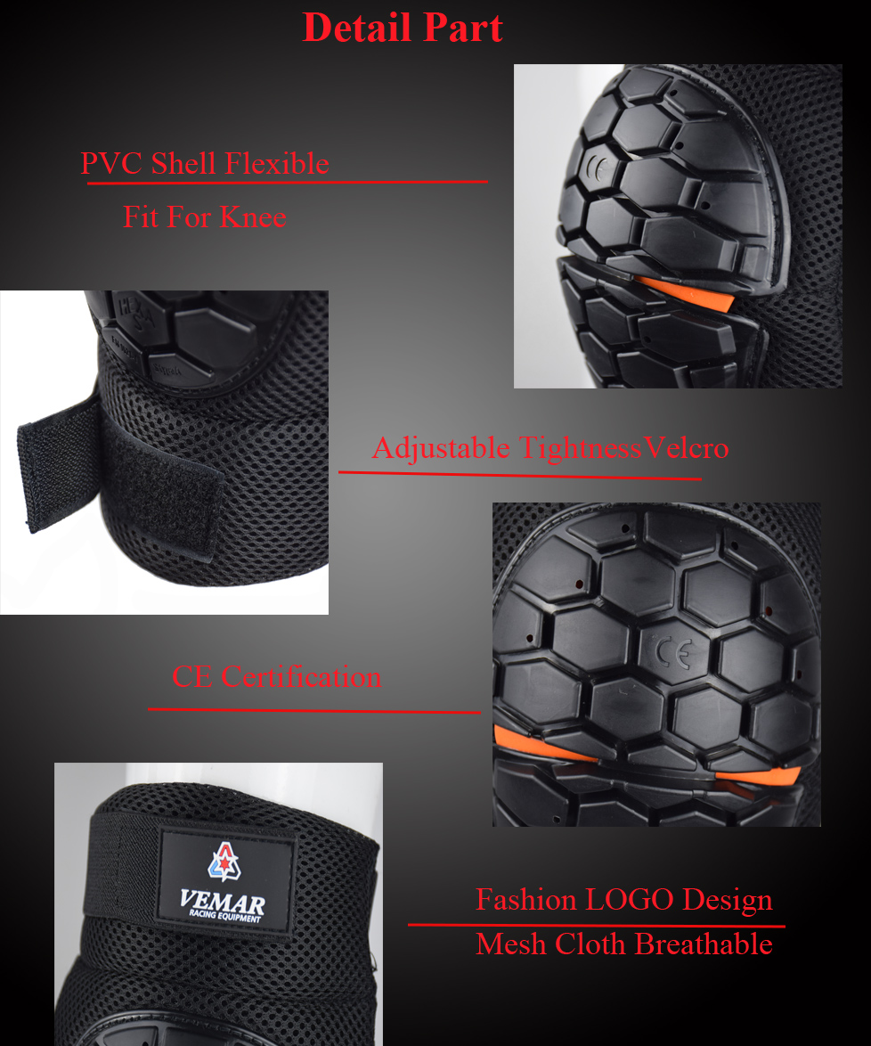 Motocross Knee Pads Elbow Prot - Cycling Gear Padding ulasan dan harga