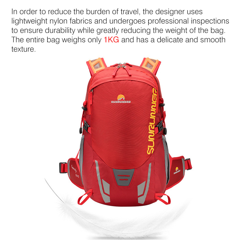 35L Hiking Backpack Bag Large  - Cycling Gear Organizer ulasan dan harga