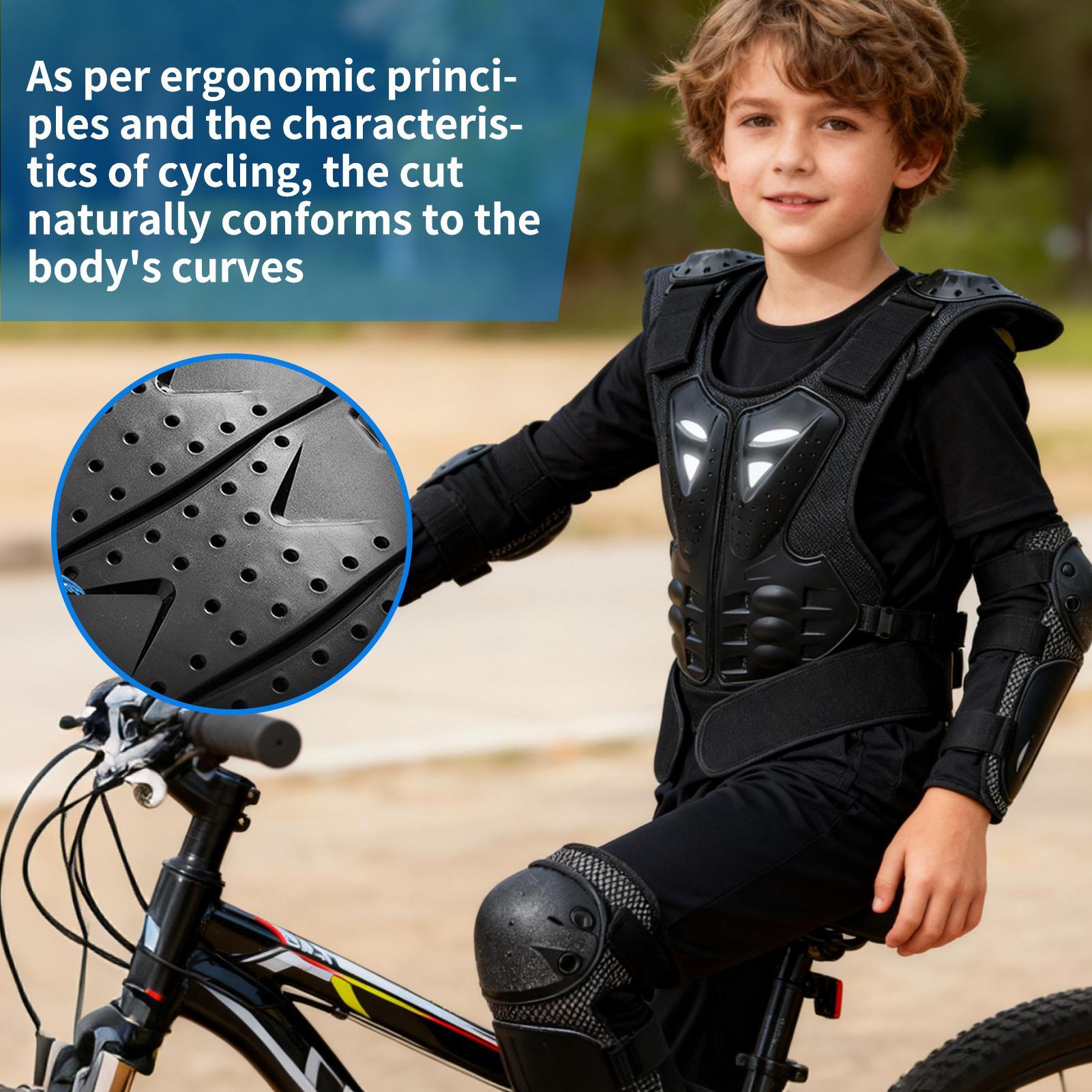 Youth Motocross Gear Chest Pro - Cycling Gear Padding ulasan dan harga