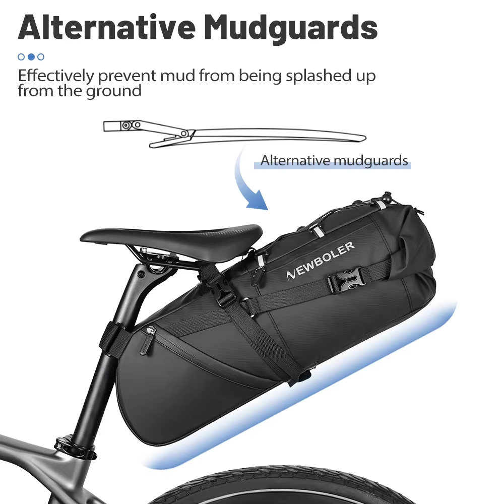 NEWBOLER 18L Bike Saddle Bag W - Cycling Gear Organizer ulasan dan harga