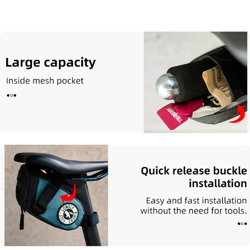 ULAC Cycling Seat Bag 0.6/1/1. - Cycling Gear Organizer ulasan dan harga