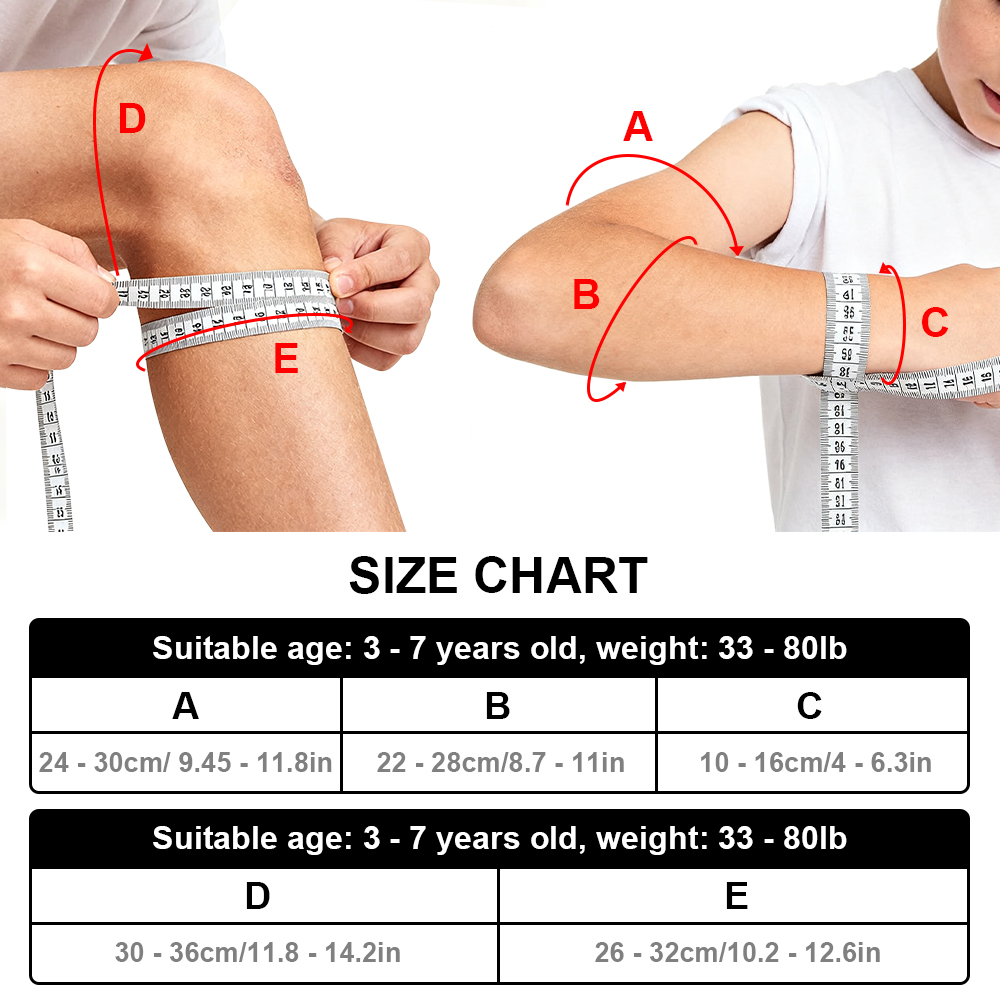 7 in 1 Kids Protective Gear Se - Cycling Safety Gear For Kids ulasan dan harga