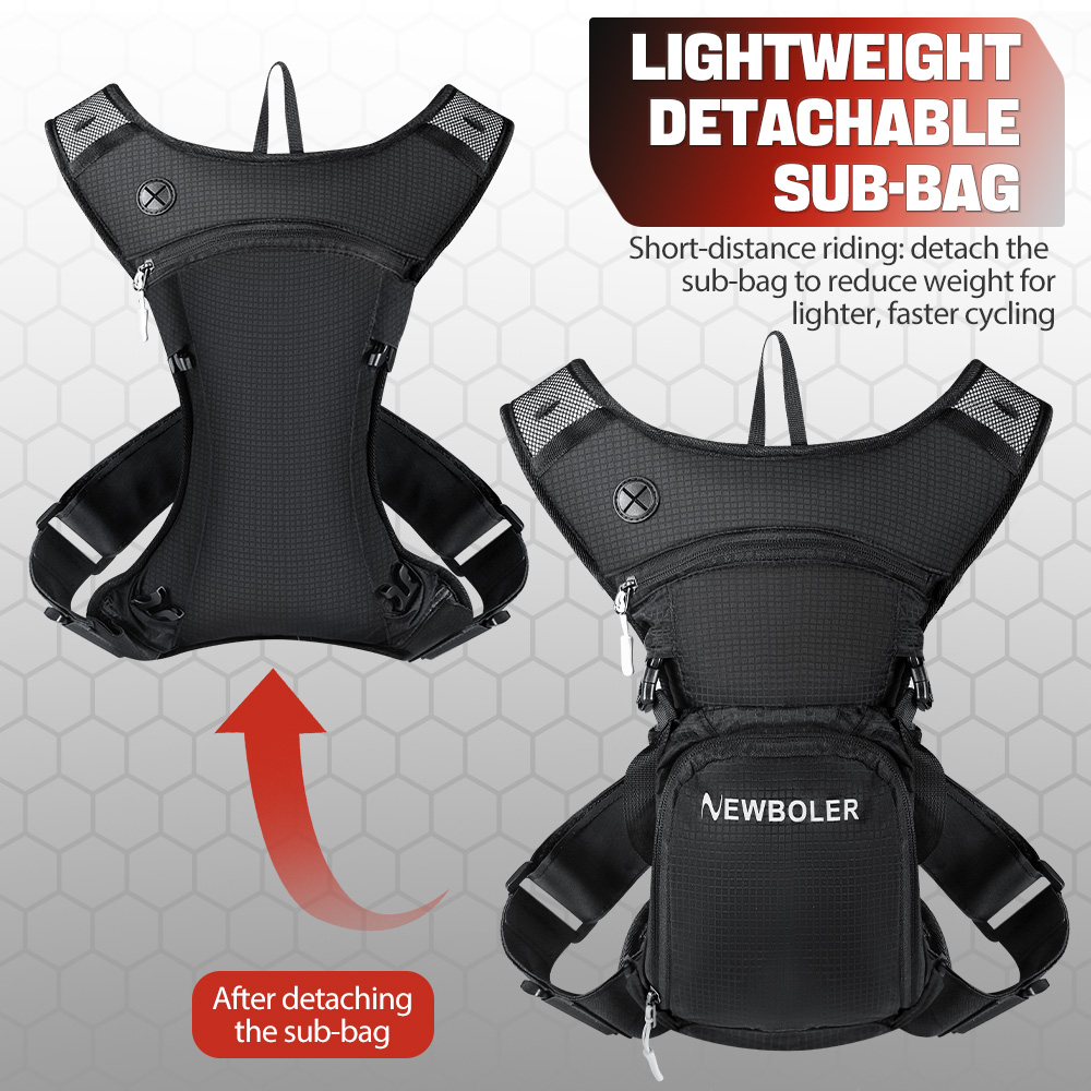 NEWBOLER 8L Motorcycle Cycling - Cycling Gear Organizer ulasan dan harga