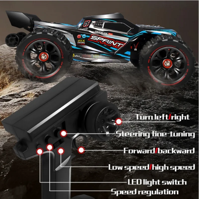 100km/h High-speed 4WD Rc Cars - Cycling Gear Box ulasan dan harga