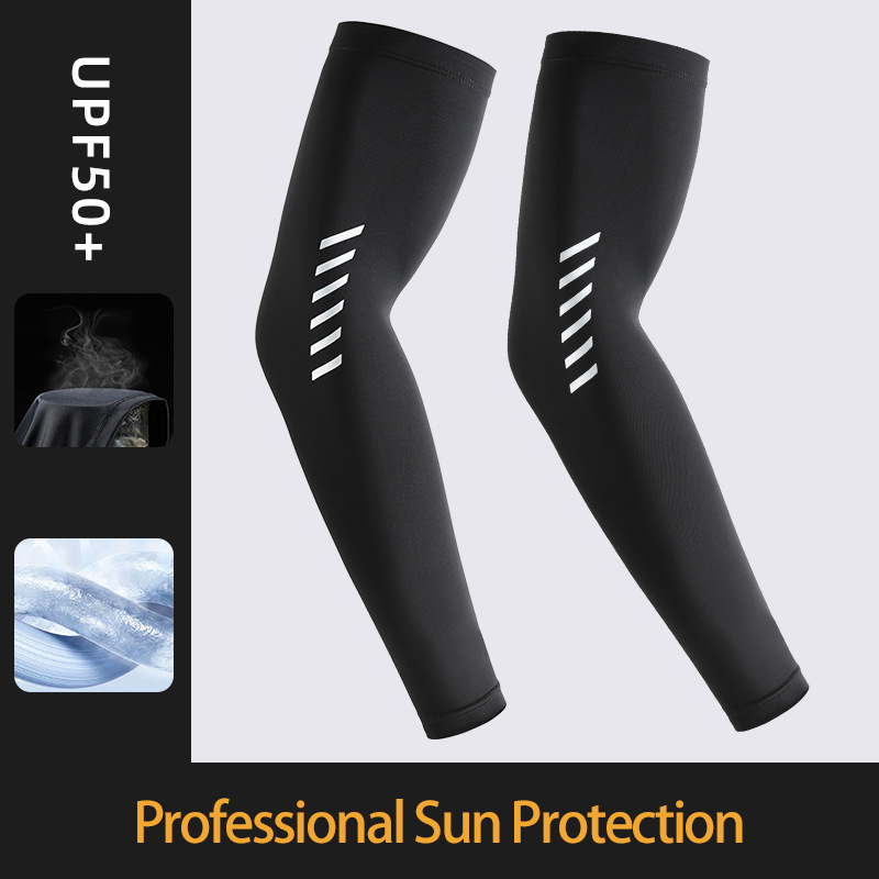 Summer Men Cycling Sleeves Sun - Cycling Arm Warmers ulasan dan harga