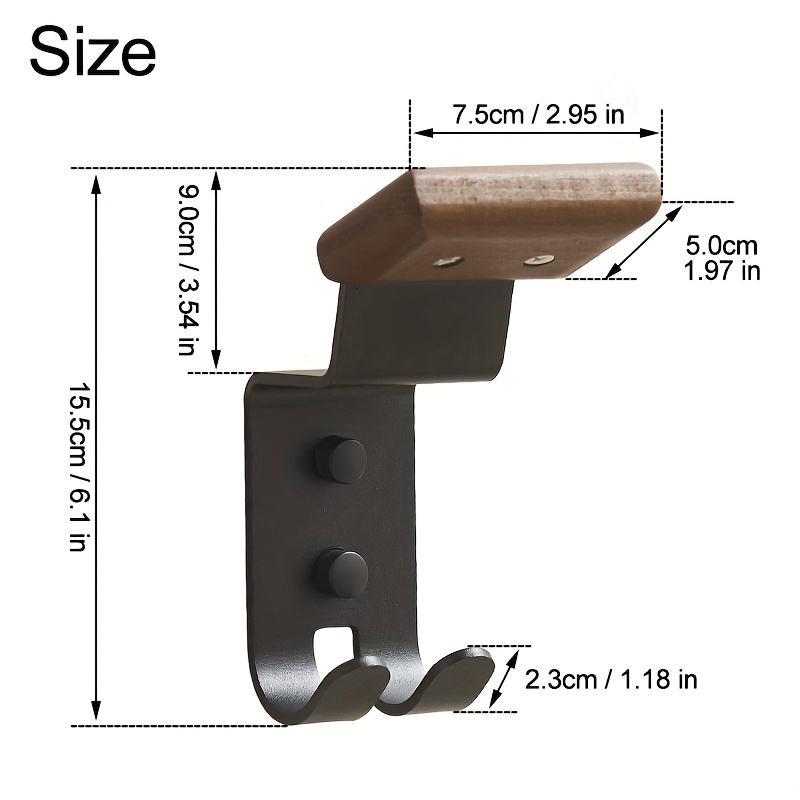 Motorcycle Helmet Holder Solid - Cycling Gear Wall Mount ulasan dan harga