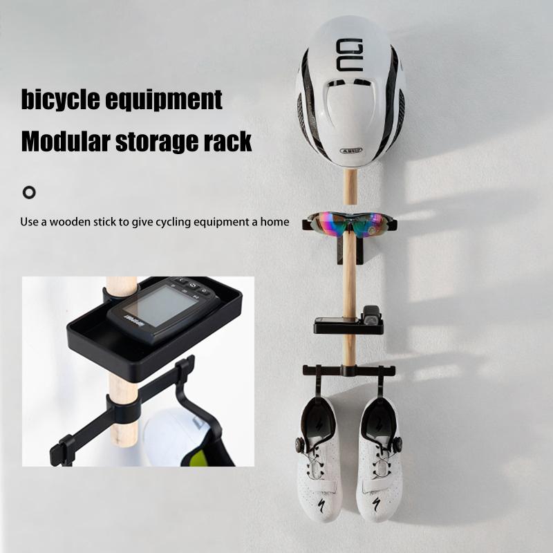 Bicycle Desktop Organizer Disp - Cycling Gear Wall Mount ulasan dan harga