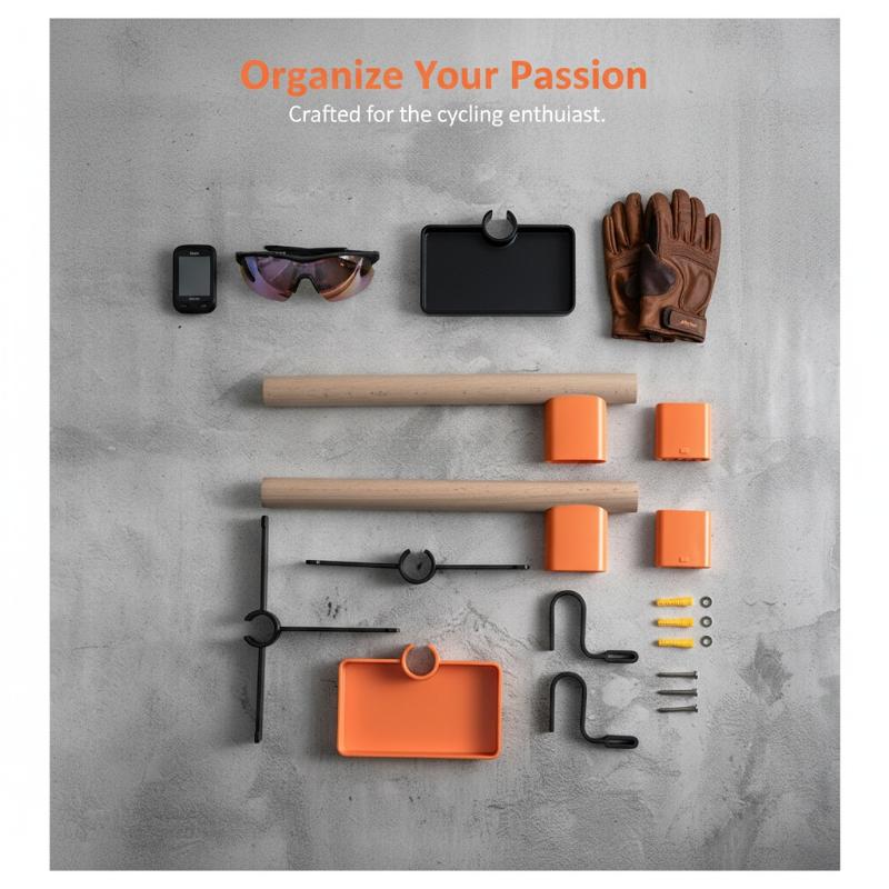 Bicycle Wall Storage 1 Set Bee - Cycling Gear Organizer ulasan dan harga