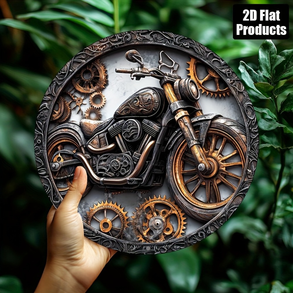 Motor cycle Vintage Metal Sign - Cycling Gear Gifts ulasan dan harga