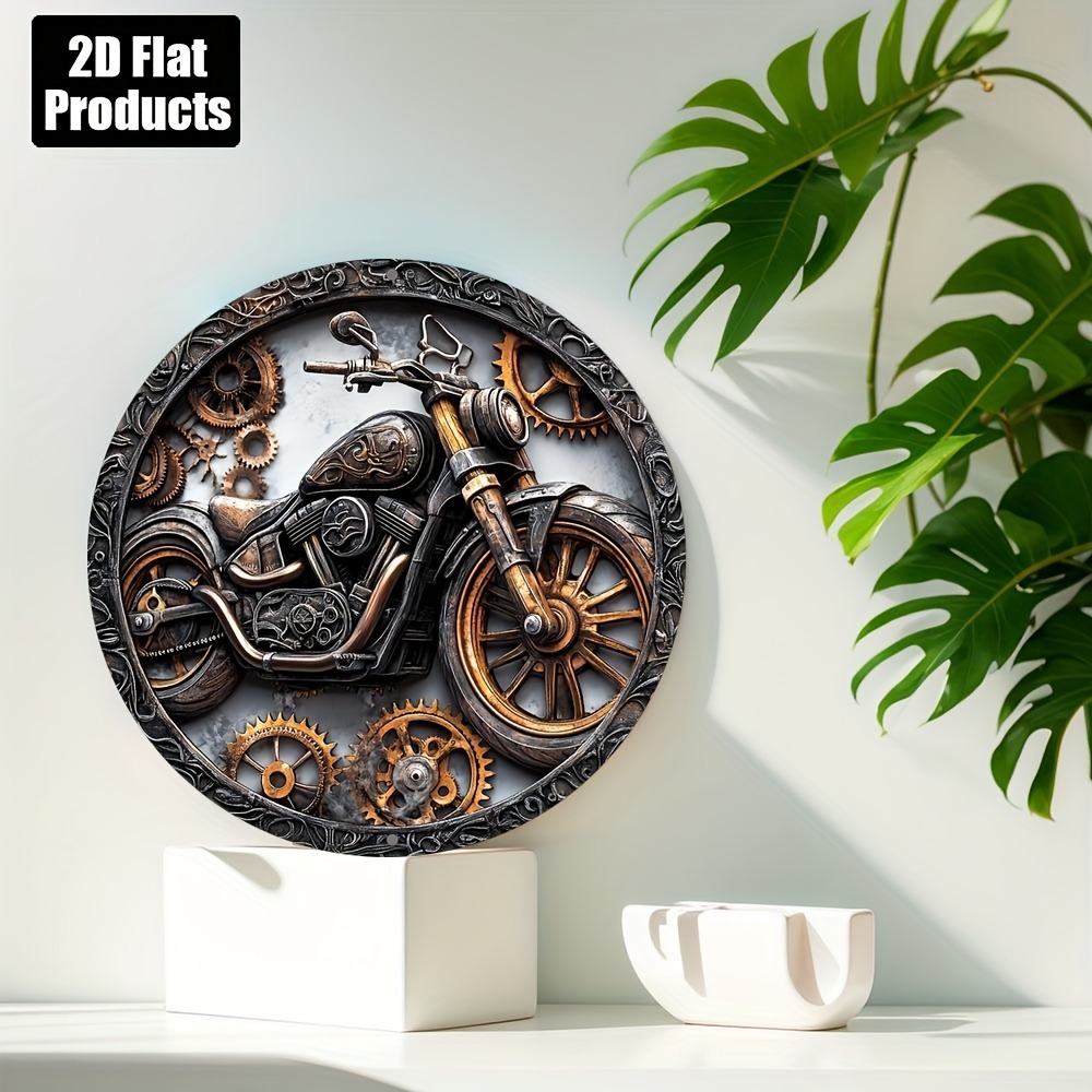 Motor cycle Vintage Metal Sign - Cycling Gear Gifts ulasan dan harga