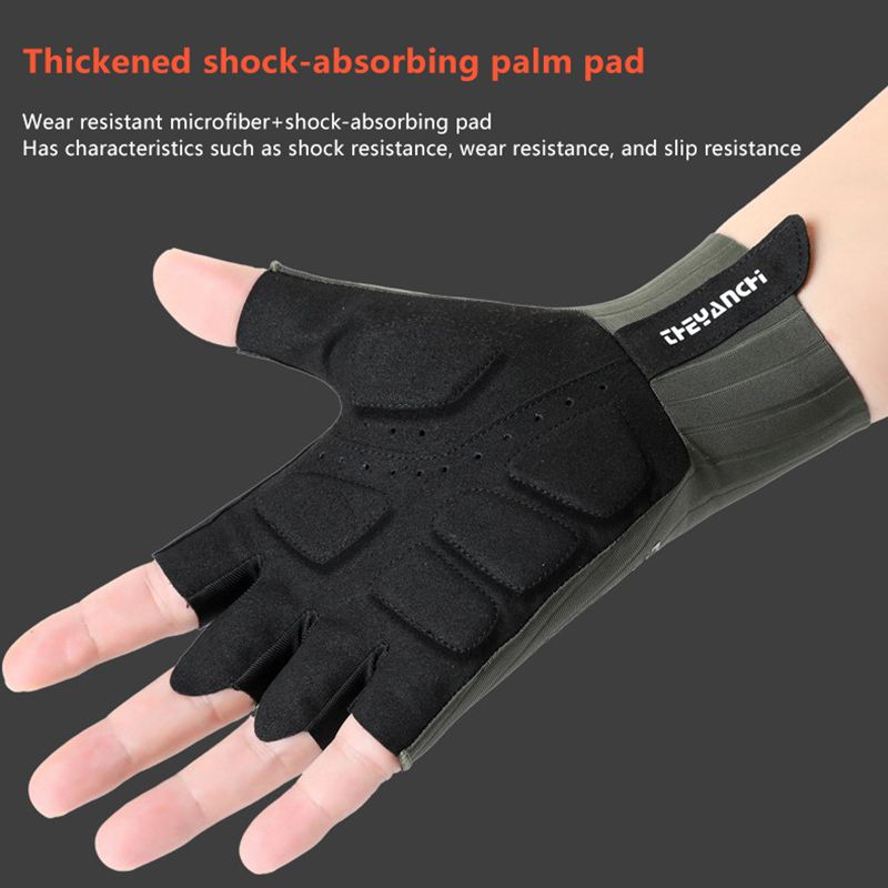 Summer Breathable Half Finger  - Cycling Gear Padding ulasan dan harga