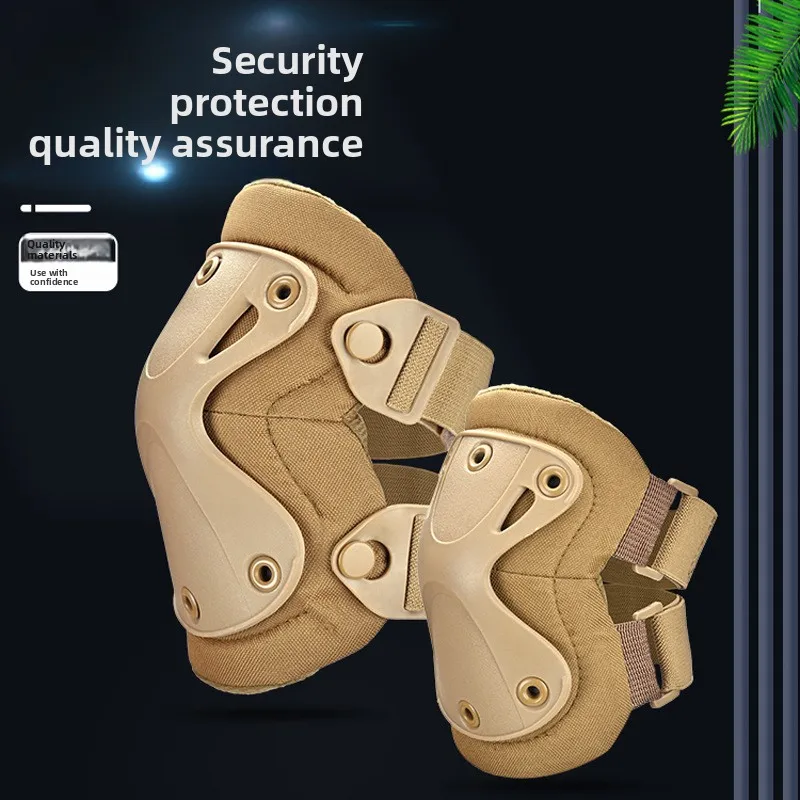 Tactical Knee Elbow Pads Set M - Cycling Gear Padding ulasan dan harga