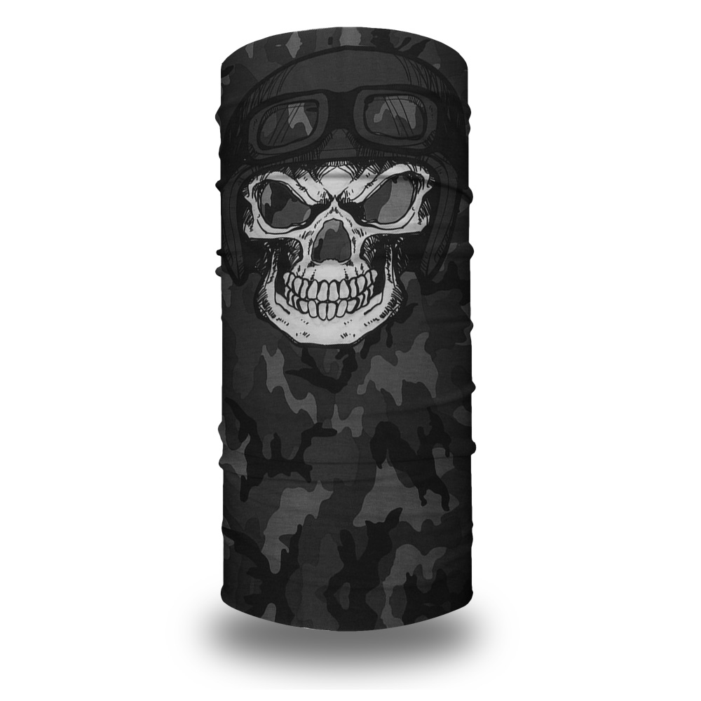 Skull Pattern Sunscreen Tube C - Cycling Gear Gifts ulasan dan harga