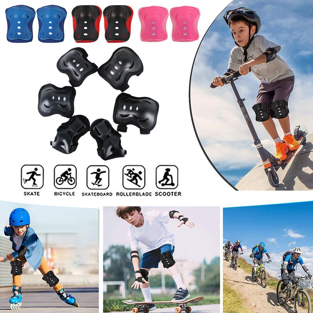 6Pcs Kids Protective Gear Set  - Cycling Safety Gear For Kids ulasan dan harga