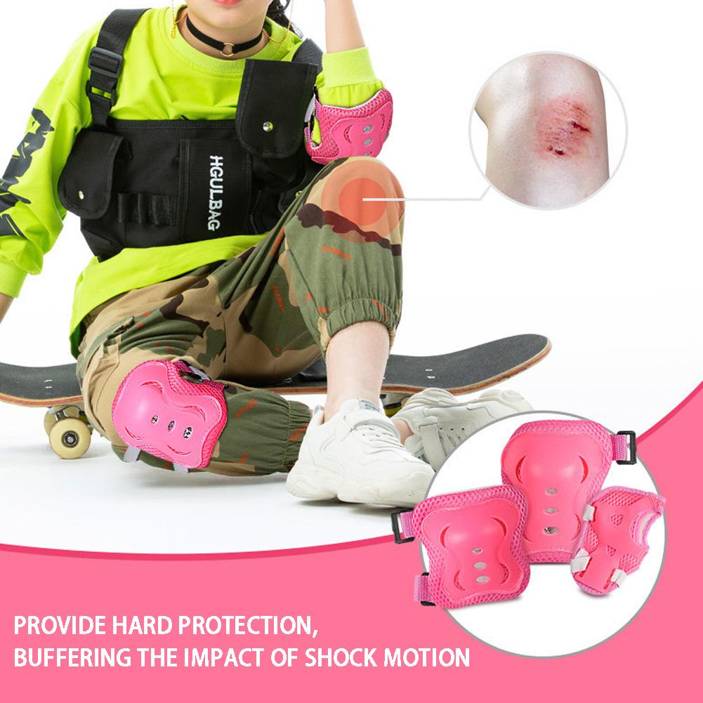 6Pcs Kids Protective Gear Set  - Cycling Safety Gear For Kids ulasan dan harga