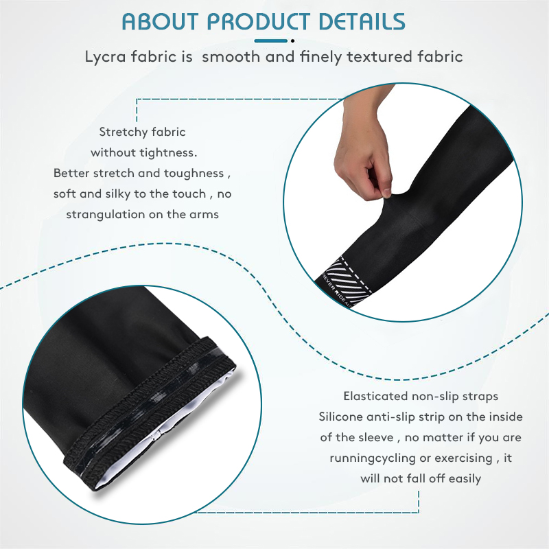 Cycling Arm Sleeves Mangas De  - Cycling Arm Warmers ulasan dan harga