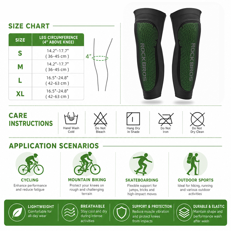 ROCKBROS Cool Sport Legs MTB C - Cycling Gear Padding ulasan dan harga