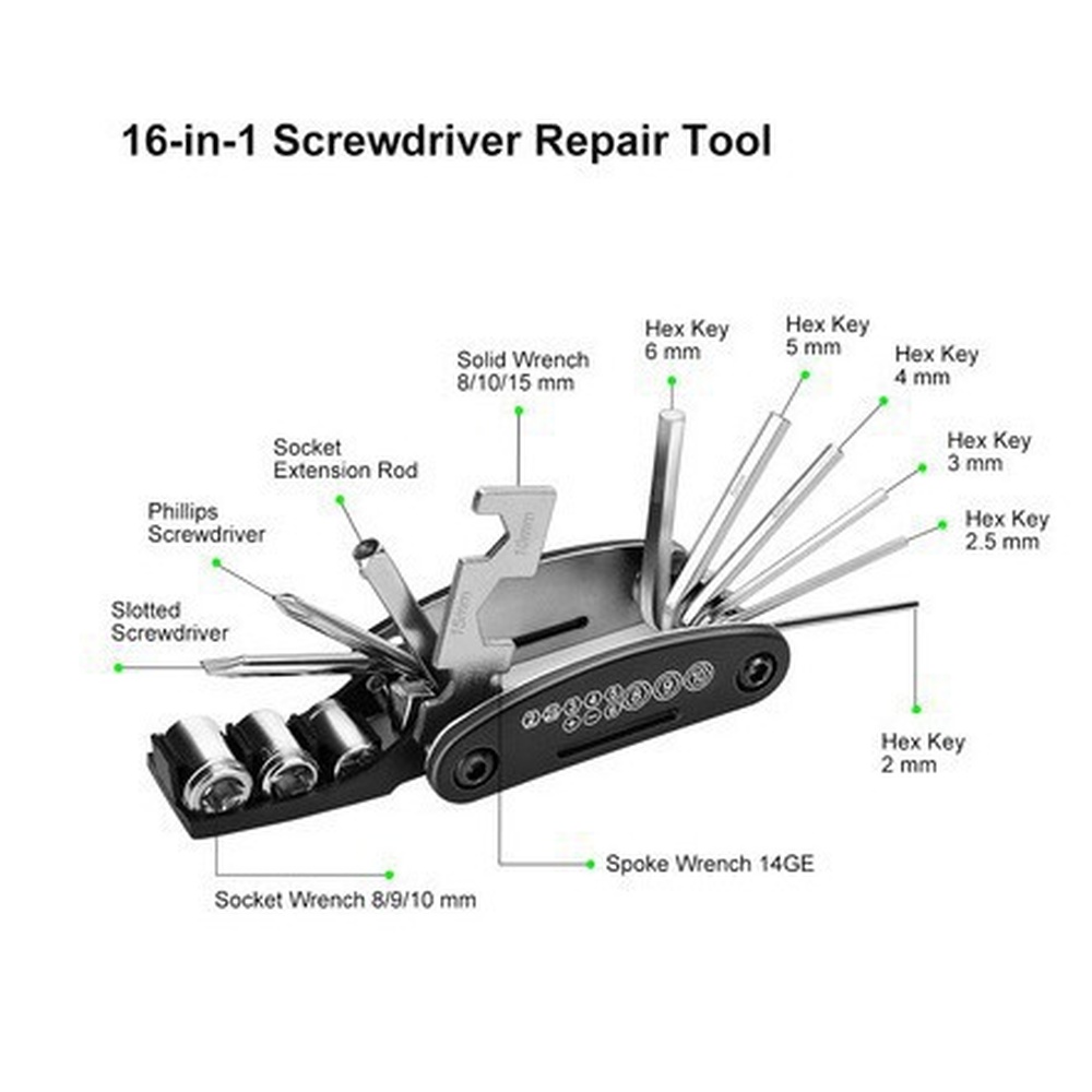 Cycling Maintenance Tool Kit P - Cycling Gear Box ulasan dan harga