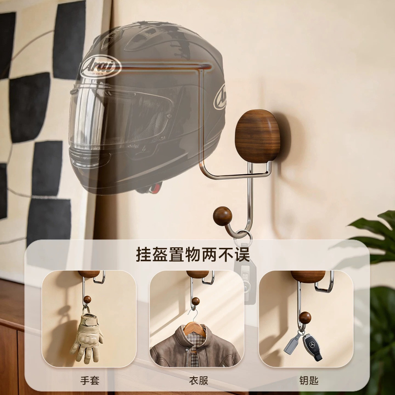 Wall Mount Helmet Storage Rack - Cycling Gear Wall Mount ulasan dan harga
