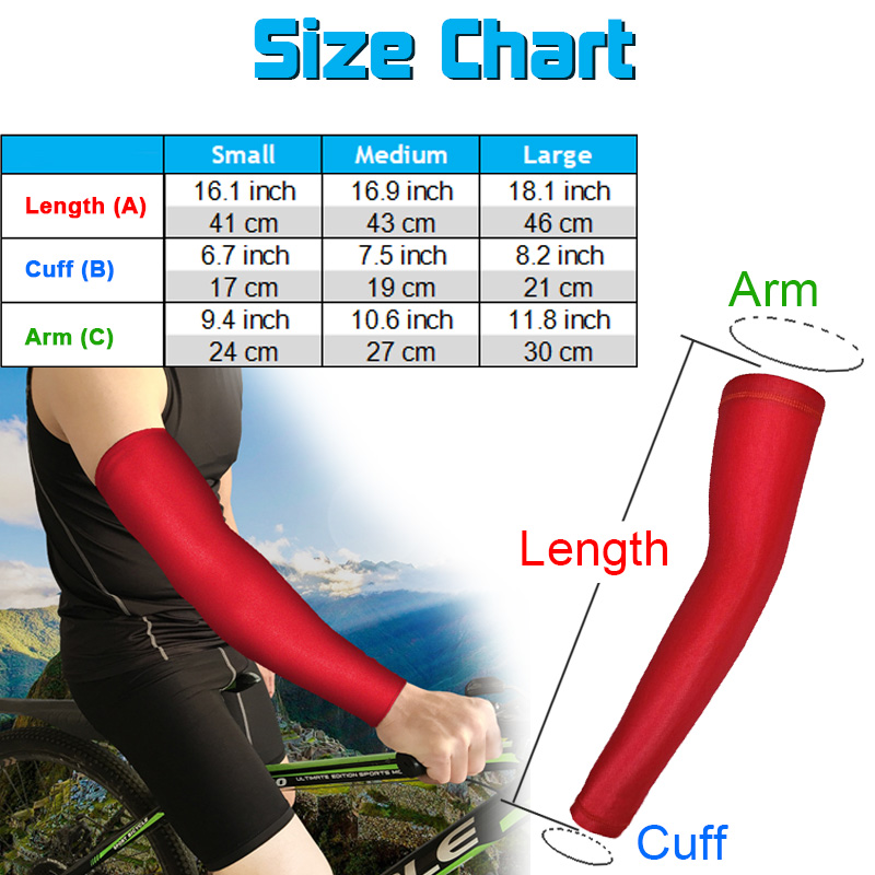 Cycling Bicycle MTB Arm Warmer - Cycling Arm Warmers ulasan dan harga