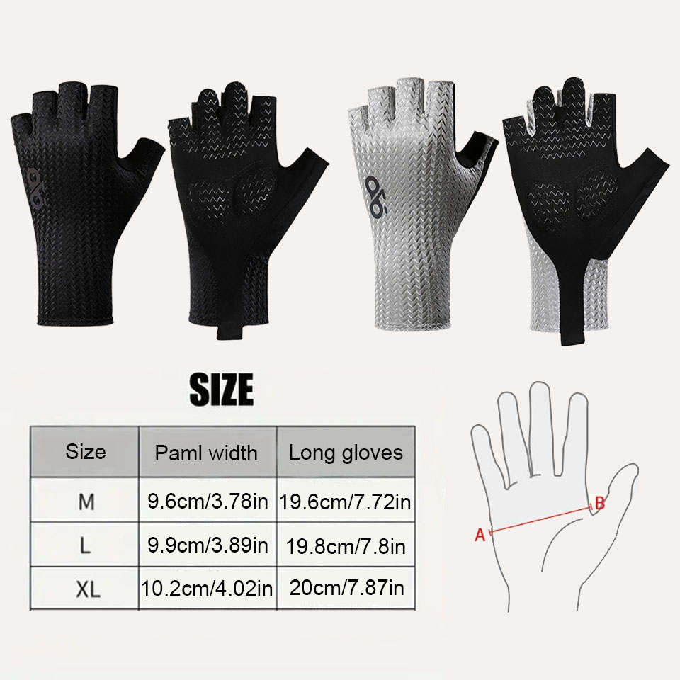Summer Breathable Half Finger  - Cycling Gear Padding ulasan dan harga