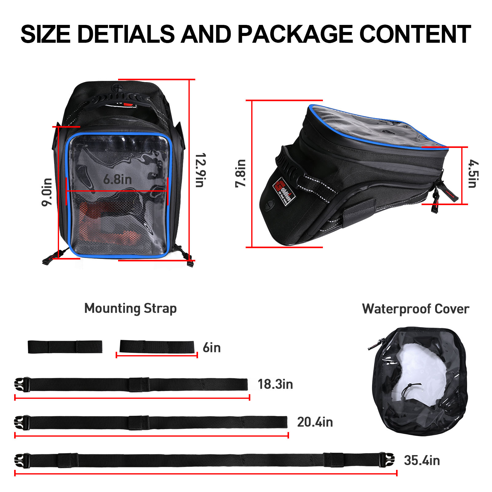 Large Capacity Expandable Moto - Cycling Gear Organizer ulasan dan harga
