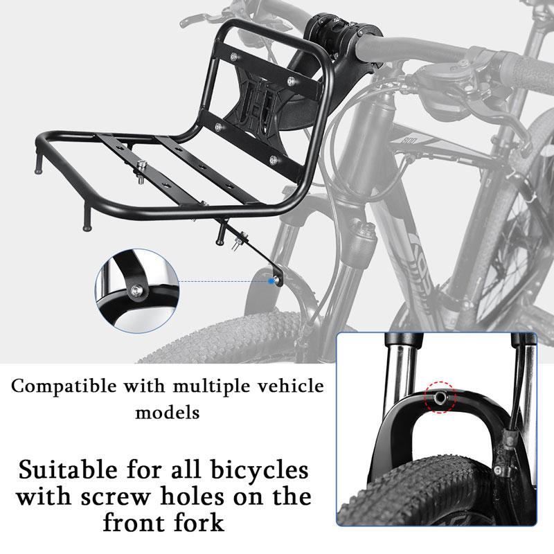 Bicycle Front Rack Aluminum Al - Cycling Gear Organizer ulasan dan harga