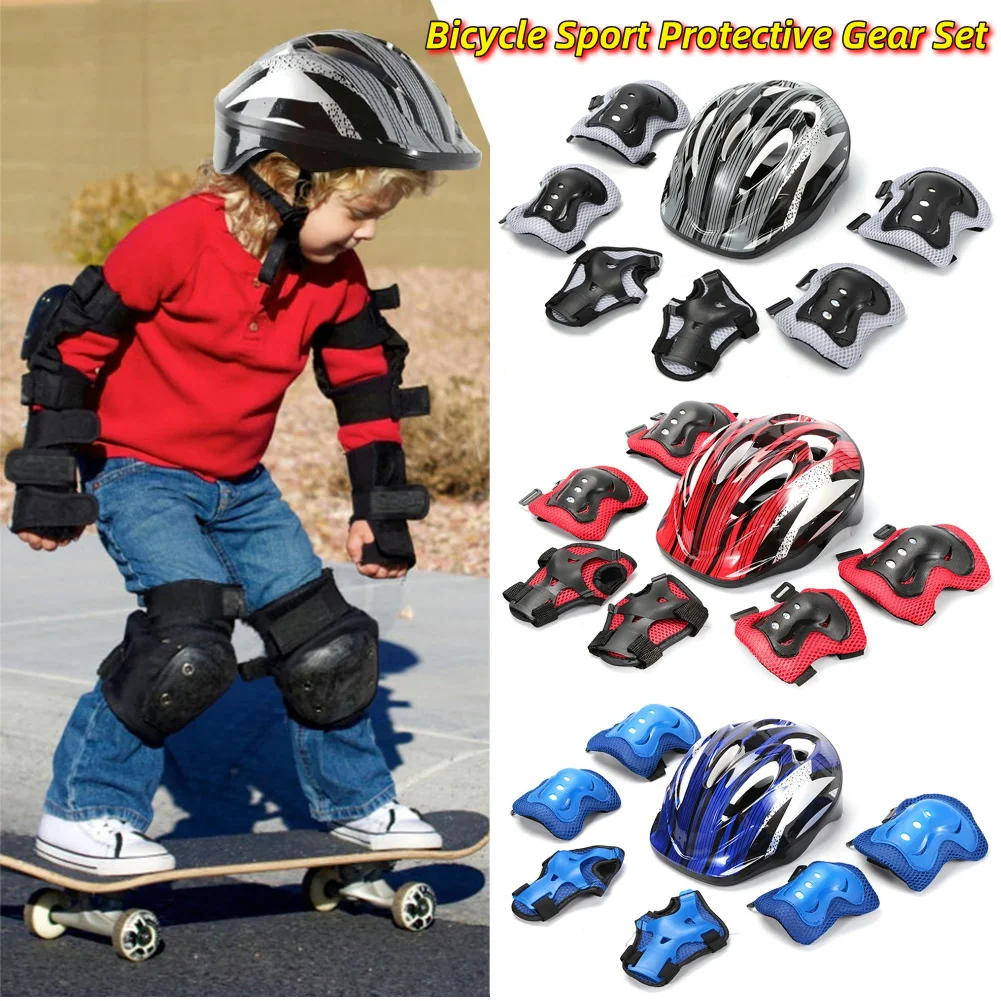 7Pcs Bicycle Sport Protective  - Cycling Gear Padding ulasan dan harga