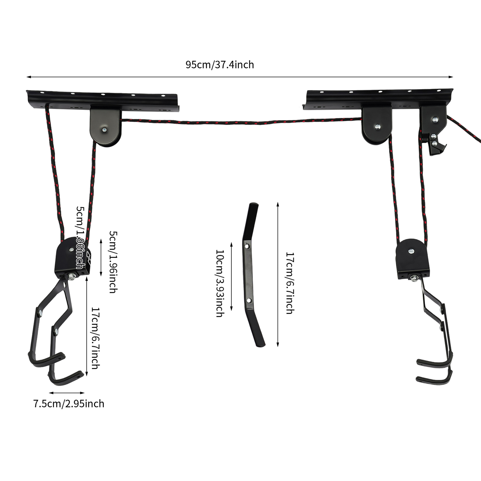 Bike Hoist for Garage Ceiling, - Cycling Gear Wall Mount ulasan dan harga