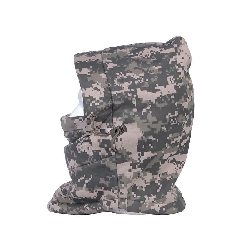 Tactical Camouflage Warm Hood  - Cycling Gear Winter ulasan dan harga