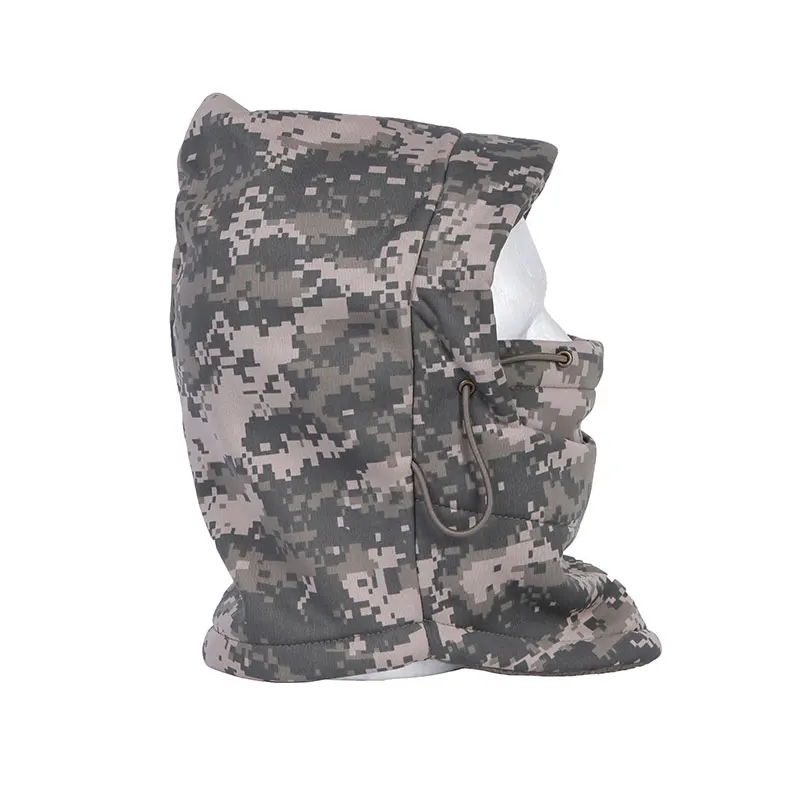 Tactical Camouflage Warm Hood  - Cycling Gear Winter ulasan dan harga